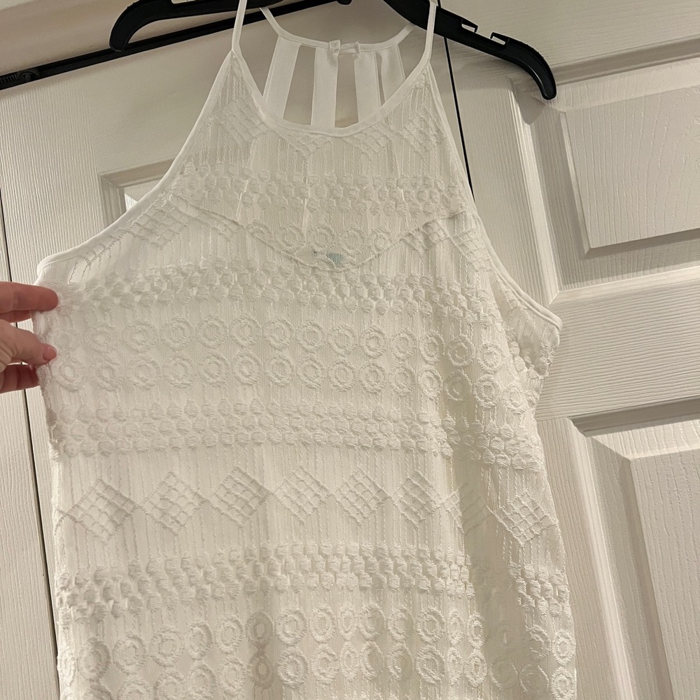 Lace tank top